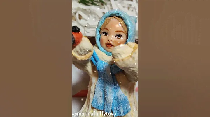 ВАТНЫЕ ИГРУШКИ / Девчушки#игрушкиизваты#ватныеигрушки#ватныеелочныеигрушки