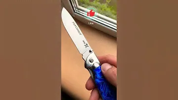 Складной нож Вам всегда пригодится! Обращайтесь делаю ножи с Вашей гравировкой