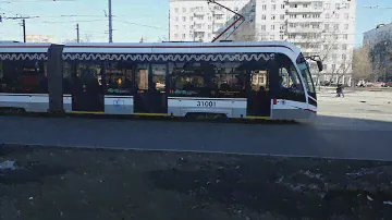 "Первый!" трамвай 71-931М "Витязь-М" (31001)