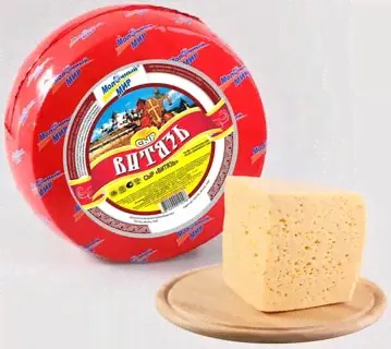 Продукт сырный Витязь-луговой 50% Алейский МСК 350г-0