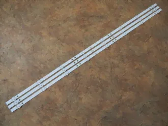 Подсветка LED TV Erisson, Витязь (Vityaz) 3 планки по 813mm 8линз (3V) KJ43D08-ZC22AG-13E 43"