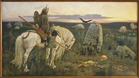Десять вопросов «Витязю на распутье». Символический квест по картине В. М. Васнецова