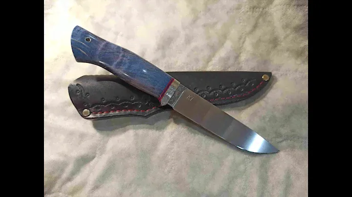 Рабочий нож, сталь 95х18.