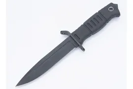 Нож охотничий «Витязь-Т» 014365 (Stonewash черный.; эласт.; больст.; пластик)