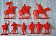 Плоский солдатик. Донской поход. Латники. Куликовская битва. Русские воины. богатыри. Руский витязь